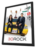 30 Rock 27 x 40 TV Poster - Style B - in Deluxe Wood Frame