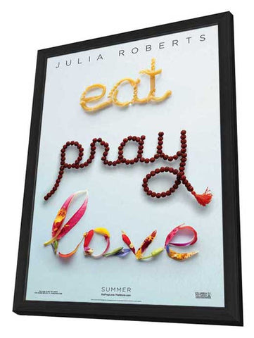 Eat Pray Love 27 x 40 Movie Poster - Style A - in Deluxe Wood Frame