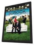 30 Rock 27 x 40 TV Poster - Style C - in Deluxe Wood Frame