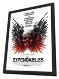 The Expendables 27 x 40 Movie Poster - Style B - in Deluxe Wood Frame