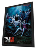 True Blood (TV) Season 3 27 x 40 TV Poster - Style L - in Deluxe Wood Frame