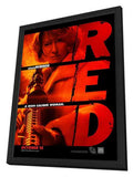 Red 27 x 40 Movie Poster - Style C - in Deluxe Wood Frame