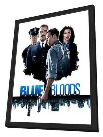 Blue Bloods (TV) 27 x 40 TV Poster - Style A - in Deluxe Wood Frame