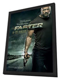 Faster 27 x 40 Movie Poster - Style D - in Deluxe Wood Frame