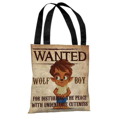 Wanted Wolf Boy - Multi Tote Bag by