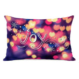 Joy Hearts - Multi Throw Pillow by OBC