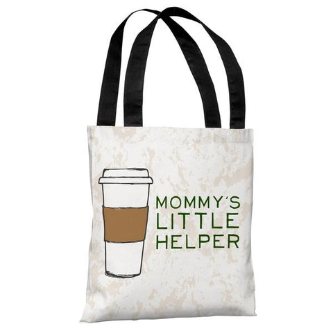 Mommy's Helper - Ivory Multi Tote Bag by
