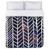 Beyond The Stars -Multi White Lightweight Duvet by OBC