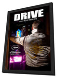 Drive 11 x 17 Movie Poster - Style B - in Deluxe Aluminum Frame