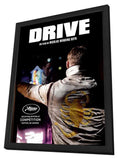 Drive 11 x 17 Movie Poster - French Style A - in Deluxe Aluminum Frame