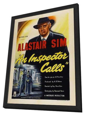 An Inspector Calls 11 x 17 Movie Poster - Style A - in Deluxe Aluminum Frame