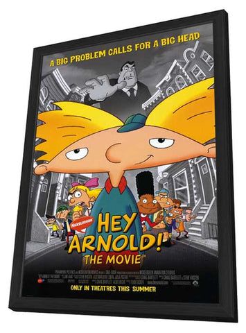 Hey Arnold! The Movie 11 x 17 Movie Poster - Style A - in Deluxe Aluminum Frame