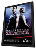 Battlestar Galactica 11 x 17 TV Poster - Style A - in Deluxe Aluminum Frame