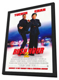 Rush Hour 2 11 x 17 Movie Poster - Style A - in Deluxe Aluminum Frame