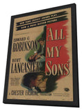 All My Sons 11 x 17 Movie Poster - Style A - in Deluxe Aluminum Frame