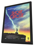 Short Circuit 11 x 17 Movie Poster - Style B - in Deluxe Aluminum Frame