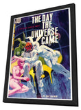 The Day the Universe Came 11 x 17 Retro Book Cover Poster - in Deluxe Aluminum Frame
