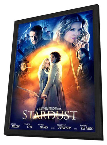 Stardust 11 x 17 Movie Poster - Style K - in Deluxe Aluminum Frame