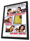 From Here To Eternity 11 x 17 Movie Poster - Style A - in Deluxe Wood Frame