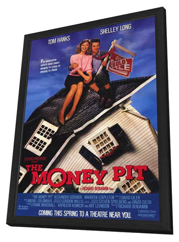 The Money Pit 11 x 17 Movie Poster - Style A - in Deluxe Aluminum Frame