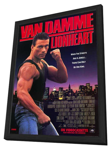 Lionheart 11 x 17 Movie Poster - Style A - in Deluxe Aluminum Frame