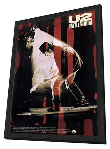 U2 Rattle & Hum 11 x 17 Movie Poster - Style A - in Deluxe Aluminum Frame