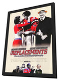 The Replacements 11 x 17 Movie Poster - Style B - in Deluxe Aluminum Frame