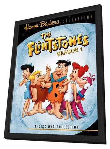 The Flintstones 11 x 17 Movie Poster - Style C - in Deluxe Aluminum Frame