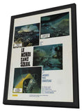 Jacques-Yves Cousteau's World Without Sun 11 x 17 Movie Poster - French Style A - in Deluxe Aluminum Frame