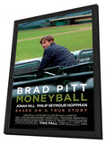 Moneyball 11 x 17 Movie Poster - Style C - in Deluxe Wood Frame
