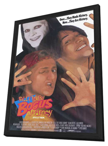 Bill and Ted's Bogus Journey 11 x 17 Movie Poster - Style A - in Deluxe Aluminum Frame