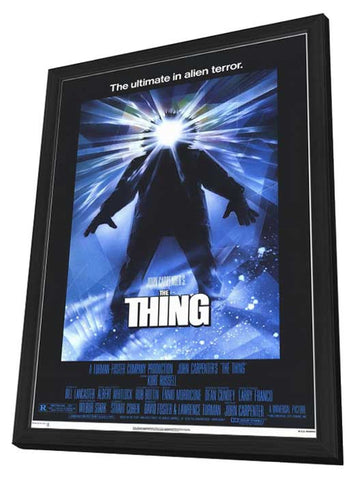 The Thing 11 x 17 Movie Poster - Style A - in Deluxe Wood Frame
