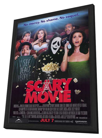 Scary Movie 11 x 17 Movie Poster - Style A - in Deluxe Aluminum Frame