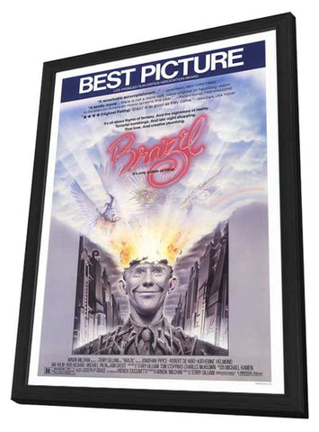 Brazil 11 x 17 Movie Poster - Style A - in Deluxe Aluminum Frame