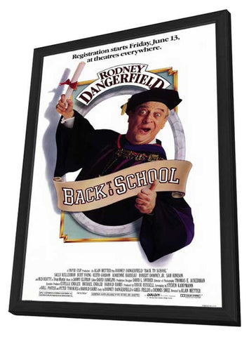Back to School 11 x 17 Movie Poster - Style A - in Deluxe Aluminum Frame
