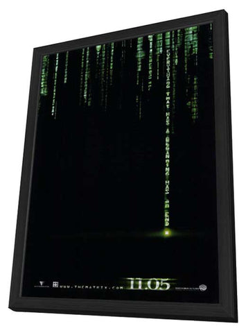 The Matrix Revolutions 11 x 17 Movie Poster - Style E - in Deluxe Aluminum Frame