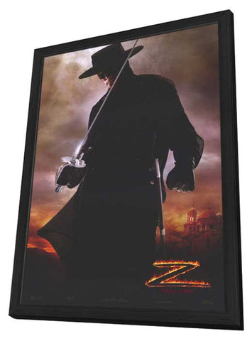 The Legend of Zorro 11 x 17 Movie Poster - Style A - in Deluxe Aluminum Frame