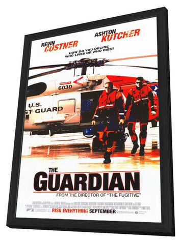 The Guardian 11 x 17 Movie Poster - Style B - in Deluxe Aluminum Frame