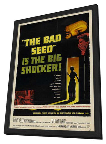 The Bad Seed 11 x 17 Movie Poster - Style A - in Deluxe Aluminum Frame