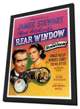 Rear Window 11 x 17 Movie Poster - Style G - in Deluxe Aluminum Frame