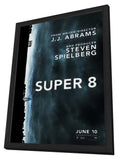 Super 8 11 x 17 Movie Poster - Style A - in Deluxe Wood Frame