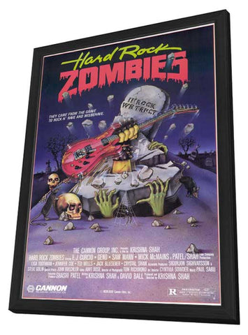 Hard Rock Zombies 11 x 17 Movie Poster - Style A - in Deluxe Aluminum Frame