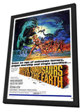 When Dinosaurs Ruled The Earth 11 x 17 Movie Poster - Style A - in Deluxe Aluminum Frame