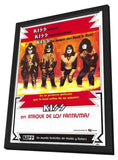 KISS Meets the Phantom of the Park 11 x 17 Movie Poster - Spanish Style A - in Deluxe Aluminum Frame