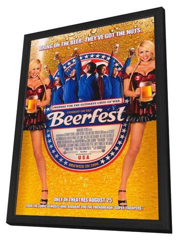 Beerfest 11 x 17 Movie Poster - Style A - in Deluxe Aluminum Frame