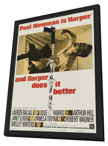 Harper 11 x 17 Movie Poster - Style C - in Deluxe Aluminum Frame