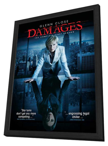 Damages (TV) 11 x 17 TV Poster - Style D - in Deluxe Aluminum Frame