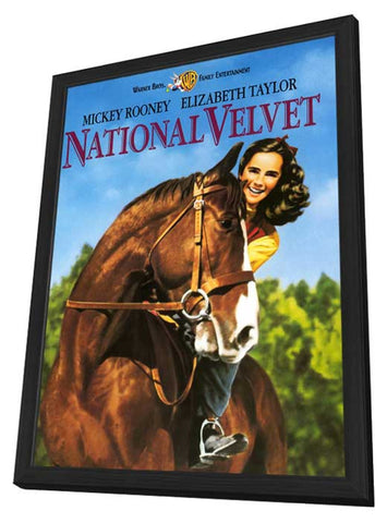 National Velvet 11 x 17 Movie Poster - Style A - in Deluxe Aluminum Frame