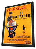 The Great Dictator 11 x 17 Movie Poster - French Style A - in Deluxe Aluminum Frame