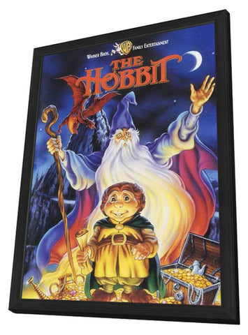 The Hobbit 11 x 17 Movie Poster - Style A - in Deluxe Aluminum Frame